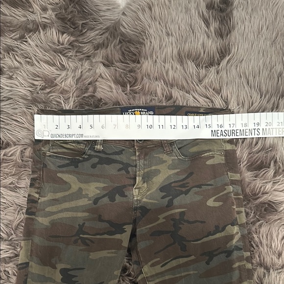 Lucky Brand Camouflage Jeans Charlie Super Skinny 10/30 - Picture 10 of 13